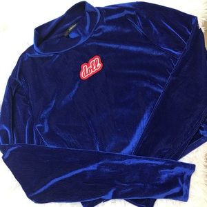 “Doll” Velvet Long Sleeve Top